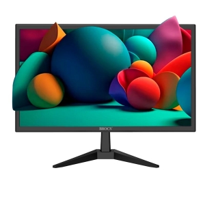 BROCS, Monitor Essential, 18.5" Led, Full HD, Black, 1366 * 768 píxeles - 7401195100156
