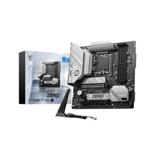 MSI Placa base Project Zero Gaming B760M (compatible con pro Intel de14/13/12 LGA 1700 - 824142340394