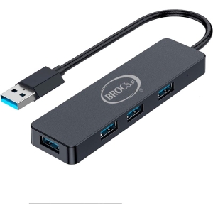 Brocs, HUB, Multiplicador de 4 Puertos USB, USB 3.0 - 7401195100644