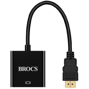 BROCS, Adaptador de HDMI a VGA, DG-VGA01 - 7401195100972