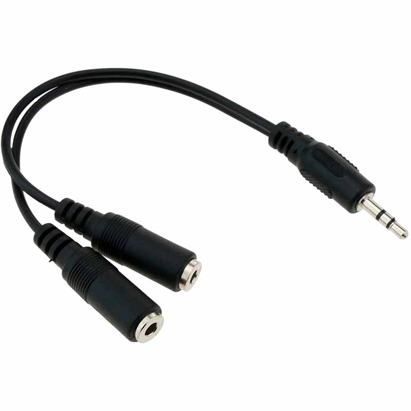 BROCS, Adaptador Stereo Jack 3.5mm - 7401195100323 - Macrosistemas