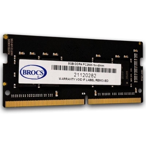 BROCS, Memoria DDR4, Para Notebook, PC2666, 8GB, Garantía: 3 Años - 7401195101252