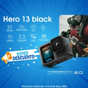 GoPro, HERO13, Black, CHDHX-131-RW - 810116381616