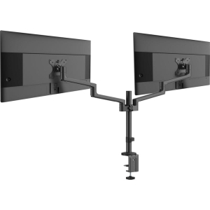 MSI, PRO MT81D, Soporte de Escritorio para Monitores Duales, Aluminio de Alta Calidad - 824142361948