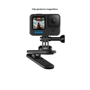 GoPro, Clip giratorio magnético, Compatible con todas las cámaras GoPro - 818279023862