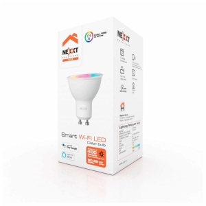 NEXXT, Bombilla LED inteligente 110V - GU10 smart Led Buld RGB Color - 798302056923