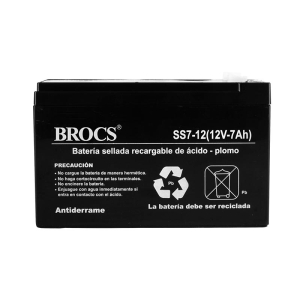 BROCS, Batería Para UPS De 750V/ SS7-12, (12V-.7Ah) - BROCSBATE750V