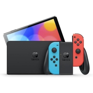 NINTENDO SWITCH OLED, Blue Neon / Neon Red ( Japanese Specs ) - 4902370548501