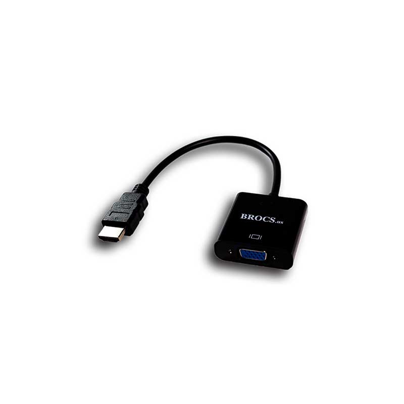 Adaptador HDMI a VGA con corriente Guatemala