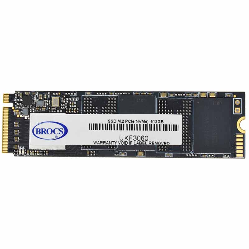 BROCS, Unidad de Estado Sólido de 512GB, SSD M.2 MVMe, Pci Express