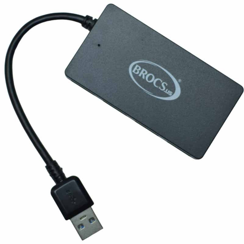 BROCS, HUB Multiplicador de 4 Puertos USB, USB 3.0 - 7401195100644 -  Macrosistemas