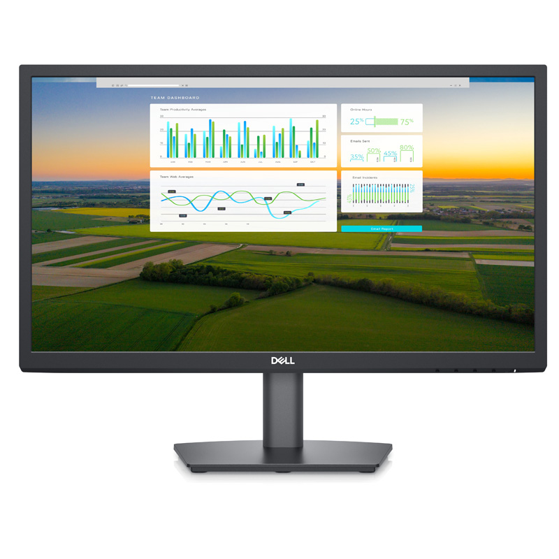 DELL, Monitor De 21.5 LED E2222H, Puerto Display - 884116398806 -  Macrosistemas