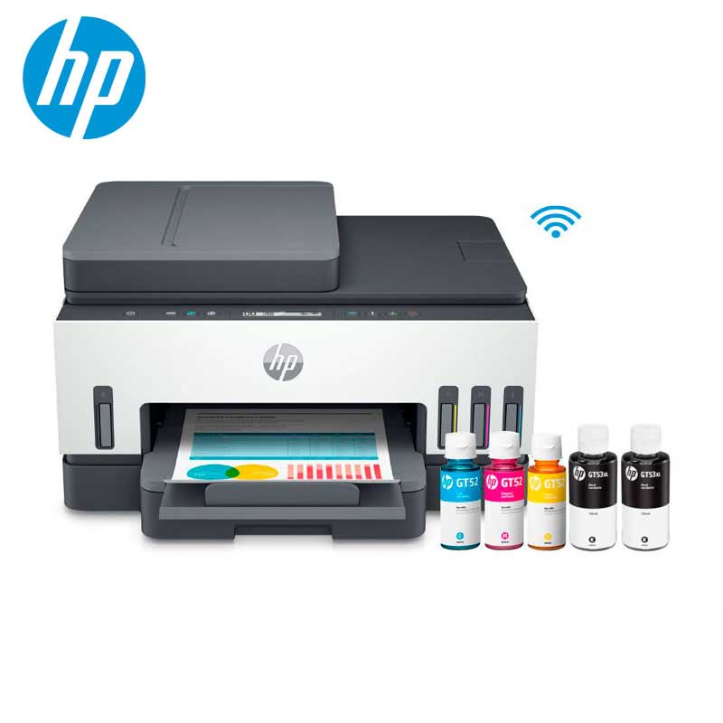 Las impresoras HP Smart Tank 5100 sin cartuchos imprimen hasta 6.000  páginas a color y en blanco y negro