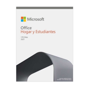 Microsoft, Office Hogar y Estudiantes 2021, 1pc/Mac, (Word, Excel, PowerPoint, OneNote) ESD - 889842822595