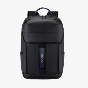 BROCS, Mochila Urban, para notebook de 15.6", Color negro, Semi-impermeable, Hecha de poliéster. - 7401195101368